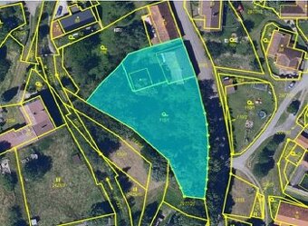 Krásná zahrada 1734m2+ zastavěný pozemek 550m2