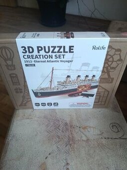 3D PUZZLE-LED ATLANTIC-za 590,-kč