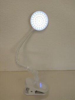 #L0236 LED stolná lampa na klip TBL144 (nabíjateľná)