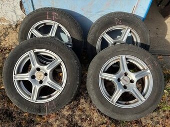 Alu Dezent , rozteč 4x100 6,5x15 sted 60.1 195/65/R15
