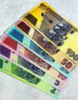 Set bankovek Zimbabwe - 2-100 Dolarů, 2019-2020, UNC