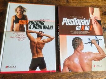 Knihy Posilování od A do Z a Bodybuilding a posilování