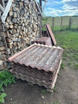Eternitové střešní desky / vlnité šablony – ZA ODVOZ