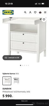 Přebalovací komoda IKEA