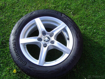 1 X ŠKODA FABIA II,III 185/60 R15. TOP STAV