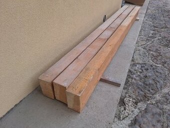 Trámy 3 kusy, 300×20×12 cm
