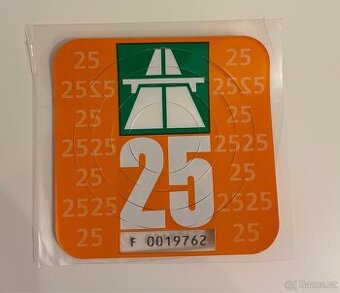 Švýcarská dálniční známka 2025