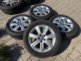 4x al kola 5x100 15 + pneu letní 185/60 R15