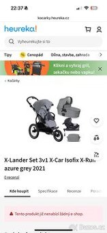 X-lander Run trojkombinace
