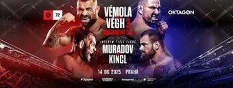Prodám 2 vstupenky na OKTAGON 72. Vémola vs.Végh
