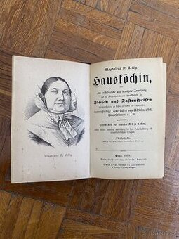 Rettigs Hauskochin / Kuchařka Rettigové, rok 1888 - 1