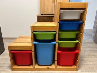 IKEA Trofast 2x včetně úložných boxů