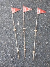 Vytyčovací praporky - z výstroje ČSLA - 1