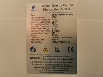 FV PANELY LP182182-M-60-MH-460W - 1