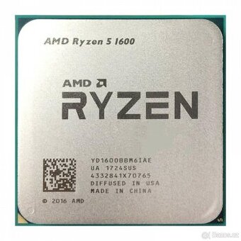 AMD RYZEN 5 1600 @ 3.2GHz / Turbo 3.6GHz