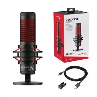 HyperX QuadCast kondenzátorový mikrofon