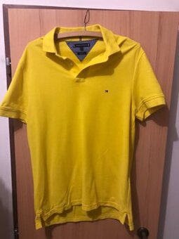 žluté tričko Tommy Hilfiger