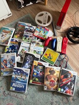 Nintendo Wii konzole+ hry