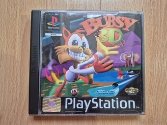 Predám hru na PS1 Bubsy 3D