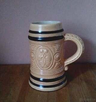 Vintage keramický půllitr - 1