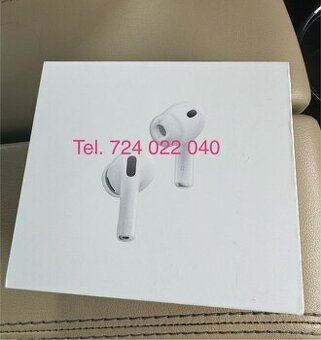 Sluchátka Apple AirPods Pro 3 nové nerozbalené