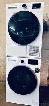 Pračka beko parní 8kg - sušička beko 8kg set a+++