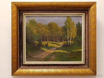Obraz Augustin Josef Ekart, olej 54x69