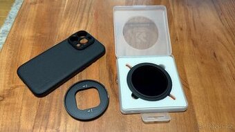 Foto kryt na iphone 16 pro s filtrem 2V1 a zavitem 17mm