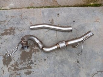Downpipe, nerez - 1