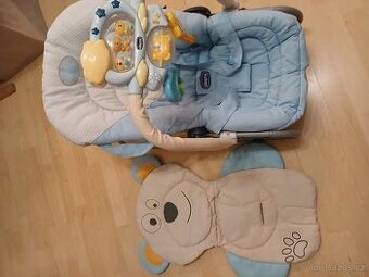 Polohovací houpací melodické lehátko chicco