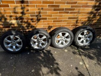 Originální alu disky s pneu na Peugeot 307