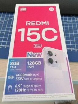 Xiaomi Redmi 15C 5G, 8 GB RAM, 128 GB