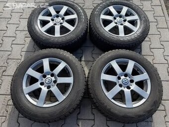 4x al kola 5x120 16 + pneu zimní 215/65 R16C