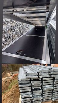 Prodám rámové lešení 93m2 prac. Plochy