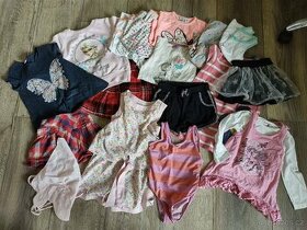 balík oblečení holka vel.92-98