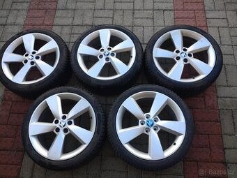 Prodám Alu kola 7Jx17H2 + celoroční (zimní) pneu Continental