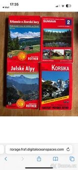 Krkonose a Jizerske hory, Sumava, Korsika, Julske Alpy