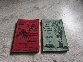 2 X PŘÍRUČKA REIBERT,WEHRMACHT A FLAK