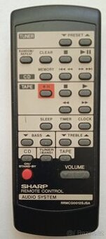 SHARP - dálkový ovladač