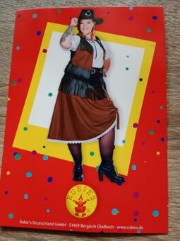 Westernový country dámský kostym