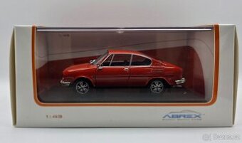 ABREX Škoda 110R Coupé 1980 Racing Red 1:43