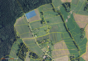 Nabídka pozemku 7429 m2 v krásném místě v Borové u Poličky