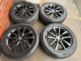 Alu 18" 5x112 škoda ELBRUS BLACK KodiaQ zimní 90% TOP