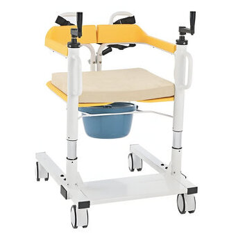 toaletní křeslo na kolečkách / invalidní vozík