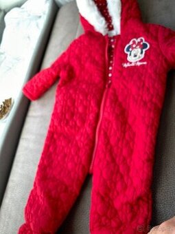 Zimní overaly na holčičku 3-6 měsíců