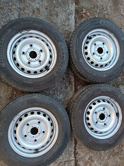 Transit Custom - disky 6,5x15 et60 + zánovní letní 215/65/15