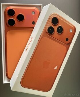 iPhone 17 PRO 256GB Orange, komplet, záruka Apple