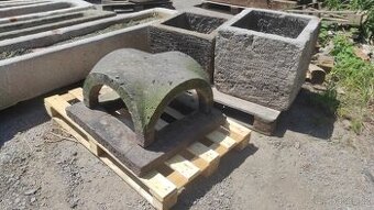 Starý kamenný komín, pískovcový komín