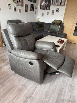 NOVÉ polohovací elektrické křeslo V ZÁRUCE