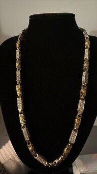 Prodám zlatý masivní řetěz
